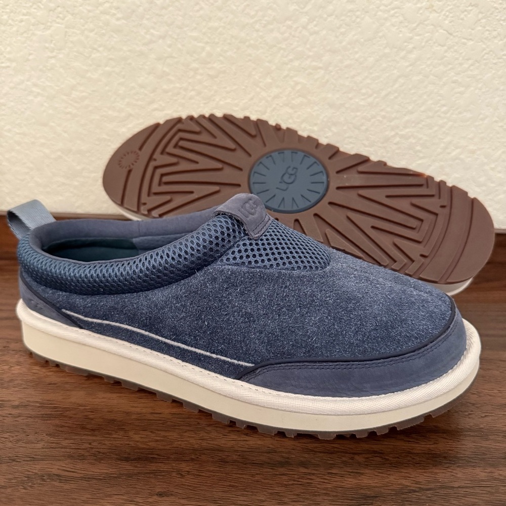 NEW $120 UGG Australia Tasman IOE Slipper Shoes Blue (Men’s 8) 1155197